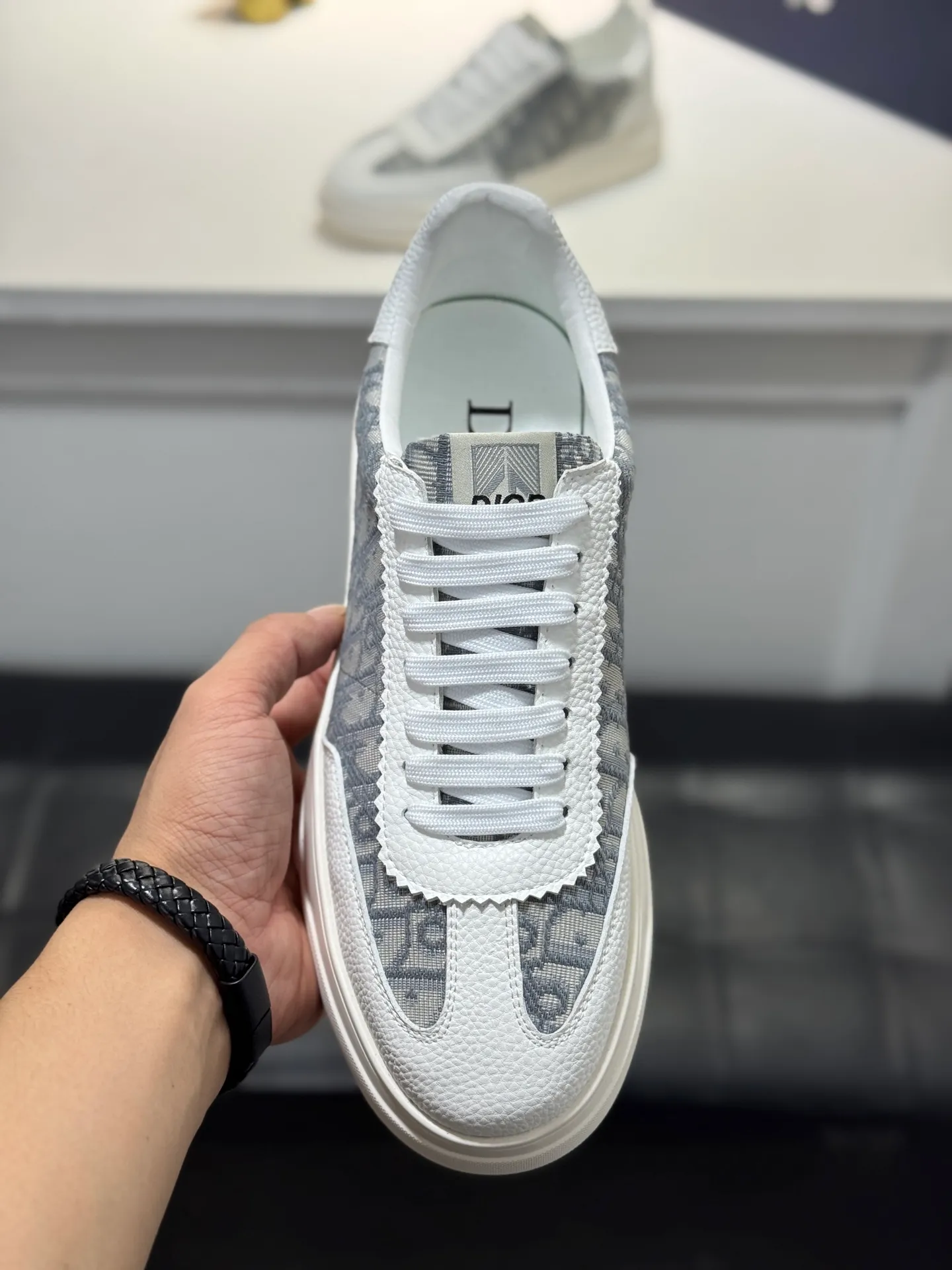 Men's Men's Shoes💰420【New Style】🦑🦑Dior🔥Christan Dior (Dior) hot style [new style] ⚠⚠️Top purchasing 🔍🔍men's casual shoes, upper cowhide stitched with Dijia special fabrics, soles: original soles specially provided by the original factory, exclusive movable molded soles super comfortable, original factory single goods, 🔍🔍high-quality multi-color splicing design, exquisite workmanship, unique, Sheepskin lining💪Details determine quality, we only make shoes with care, you can enter and leave the counter at will, welcome to compare🇮🇹Size: 38-44 (45 customized